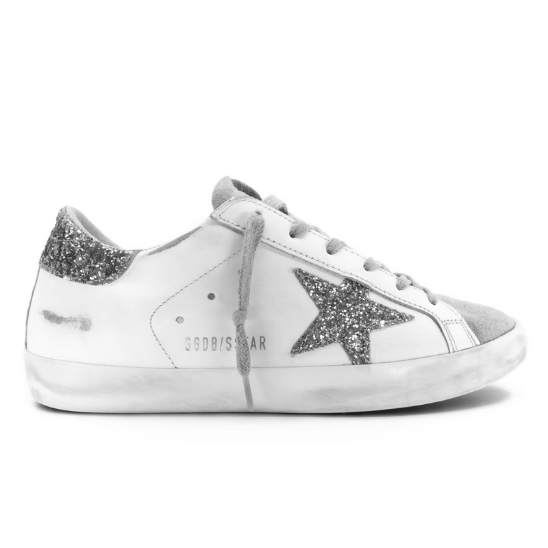 Super-Star Blanc/Glitter T37